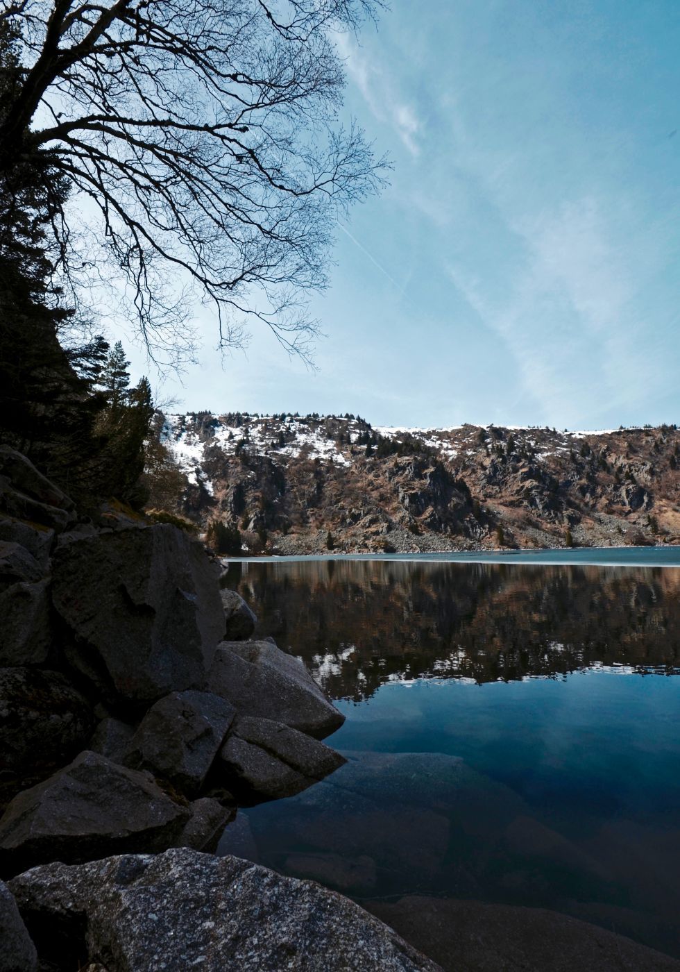 Stone Lake Vosges, France