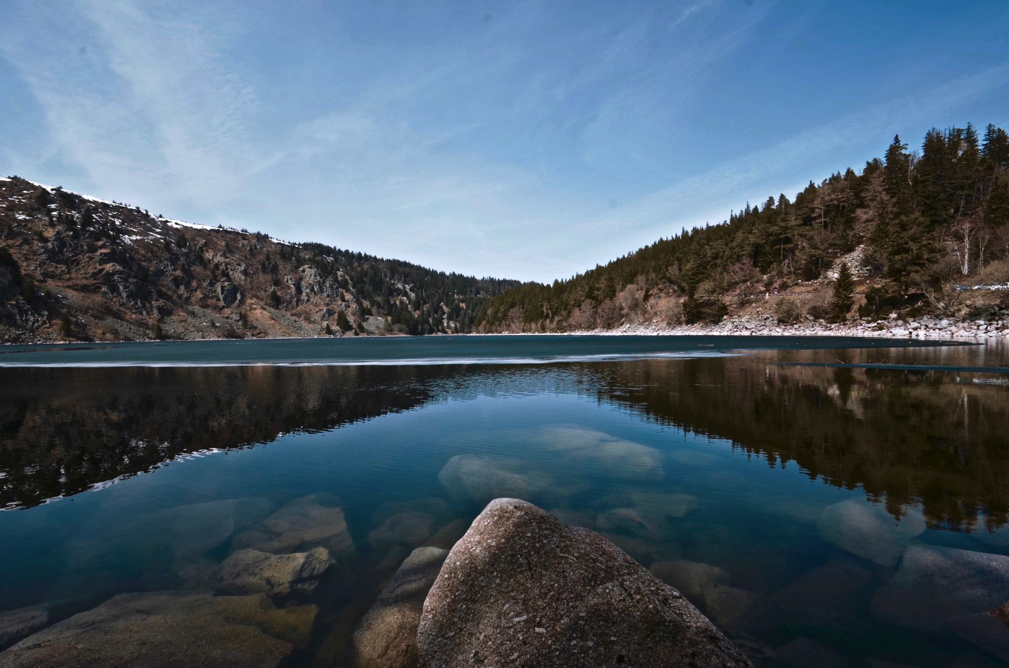 Stone Lake Vosges, France
