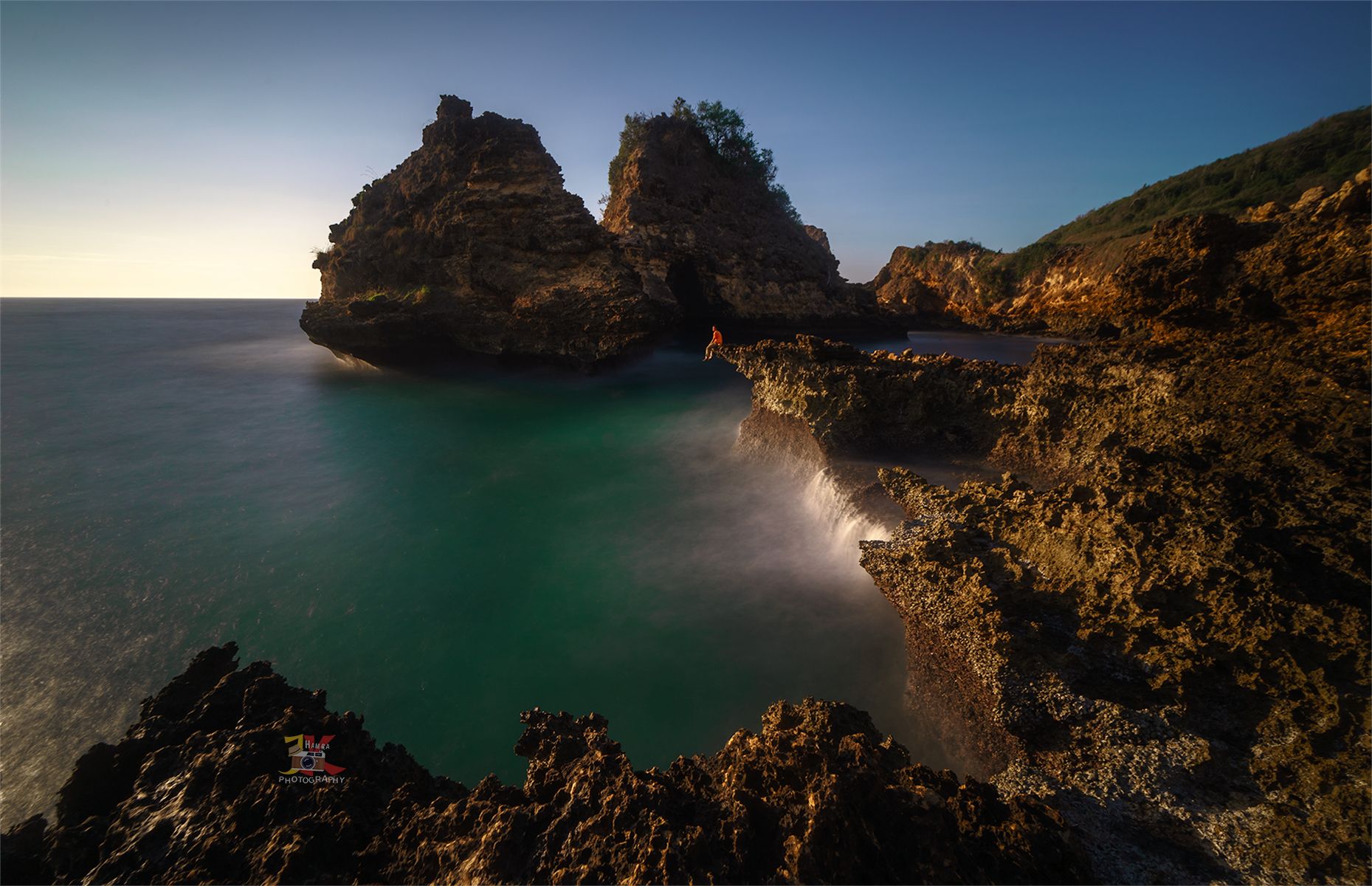 Sunrise at Pantai Sari Goang, Indonesia