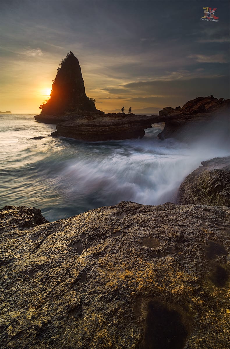 Sunrise at Pantai Tanjung Bloam, Indonesia