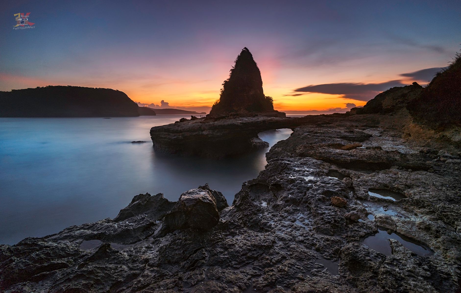 Sunrise at Pantai Tanjung Bloam, Indonesia