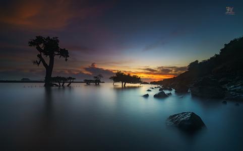 Sunrise at Pelabuhan Teluk Awang