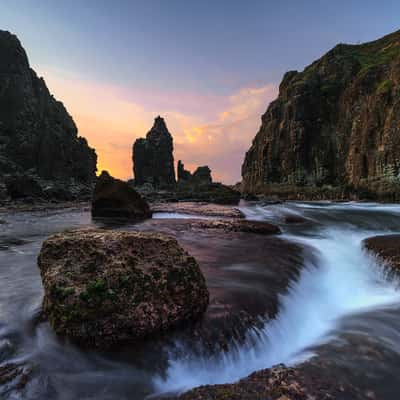 Sunrise at Pengempos, Indonesia