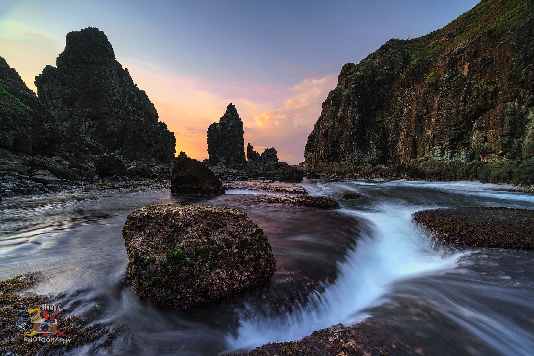 Sunrise at Pengempos, Indonesia