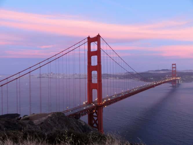 Golden Gate Bridge from Battery Spencer