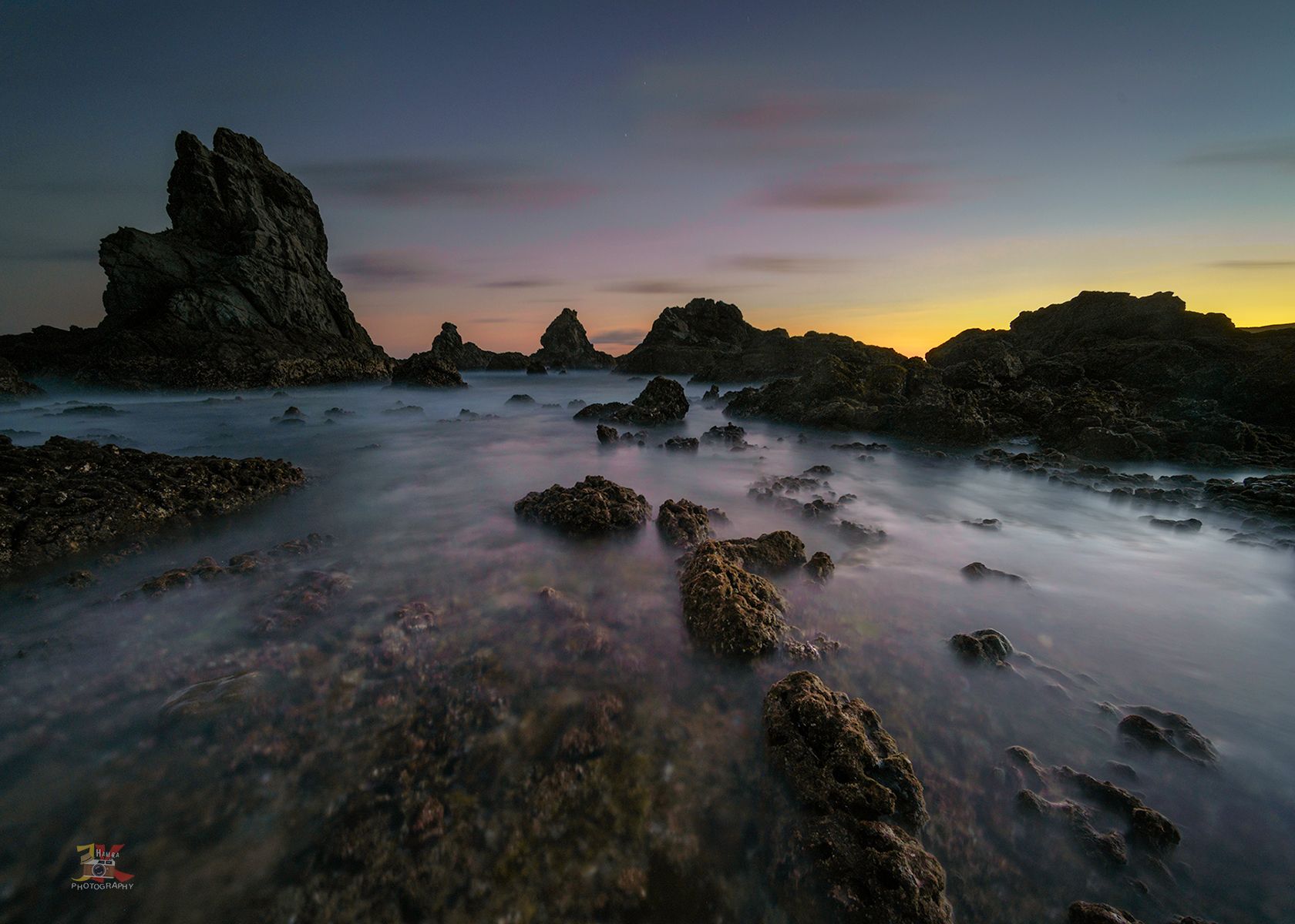 Sunset at Pantai Tampah, Indonesia