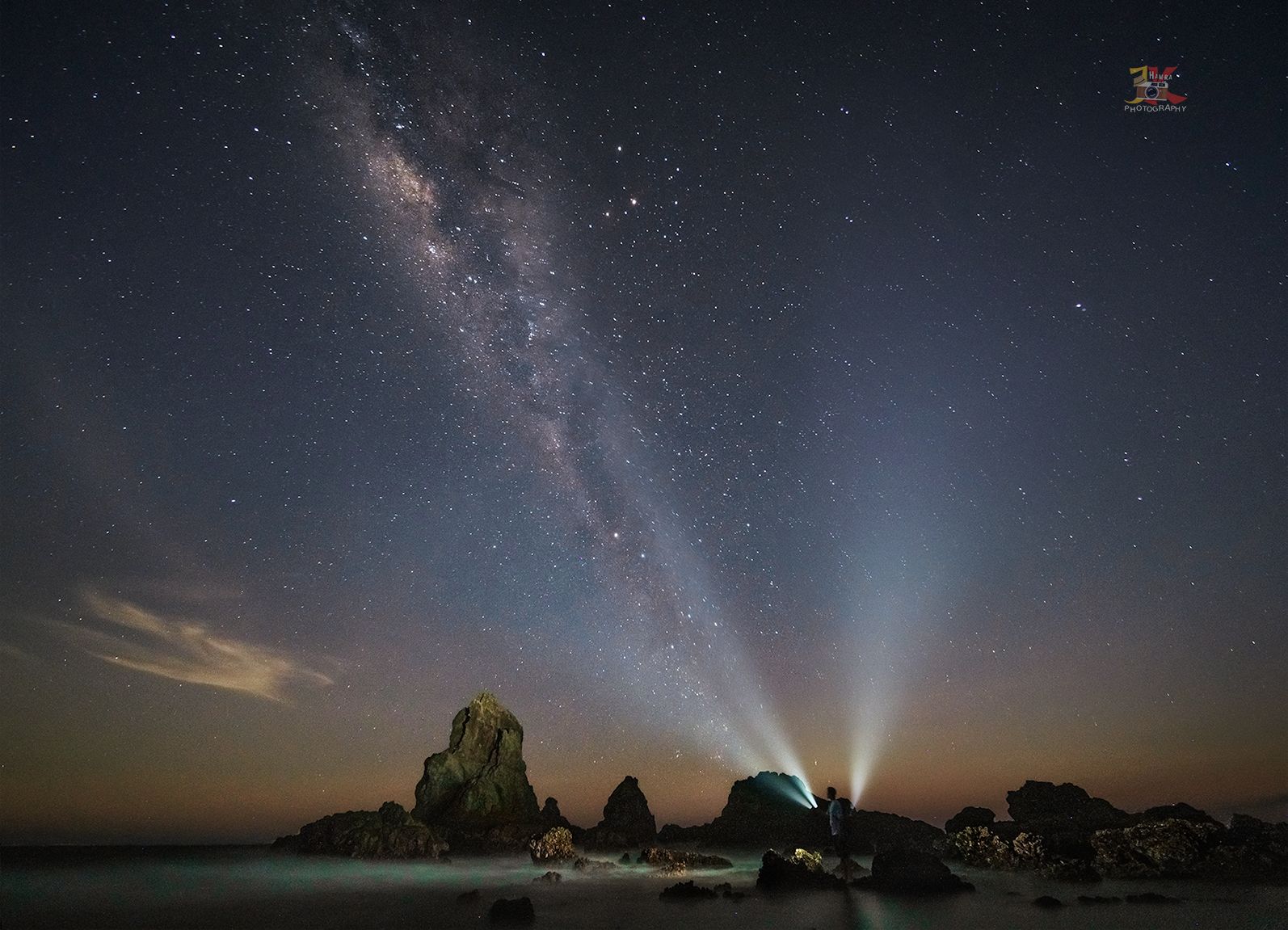 Sunset at Pantai Tampah, Indonesia
