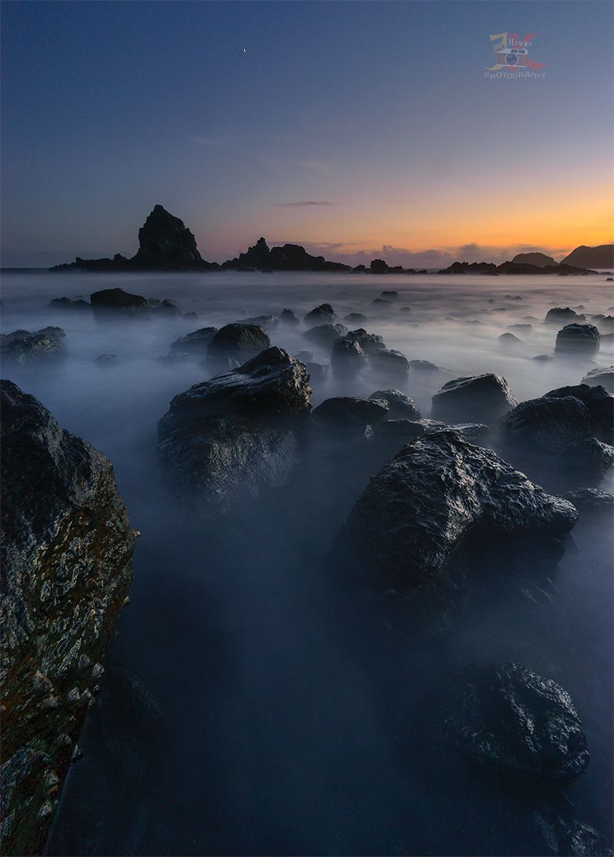 Sunset at Pantai Tampah, Indonesia