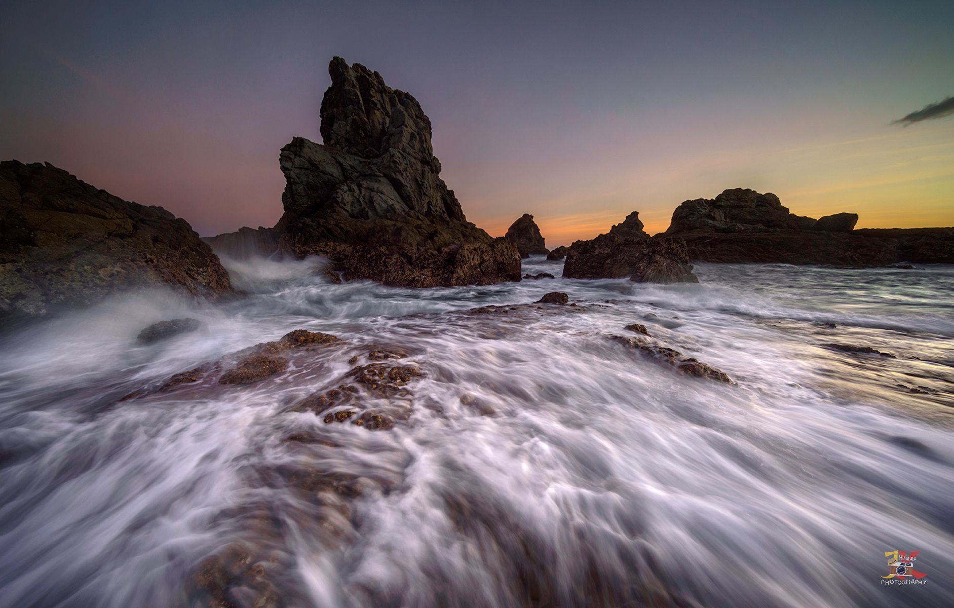 Sunset at Pantai Tampah, Indonesia