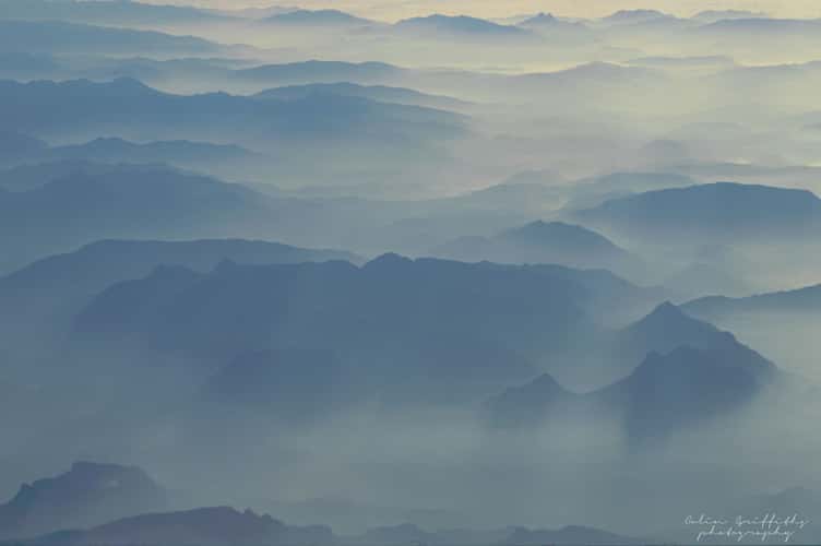 Swiss misty morning