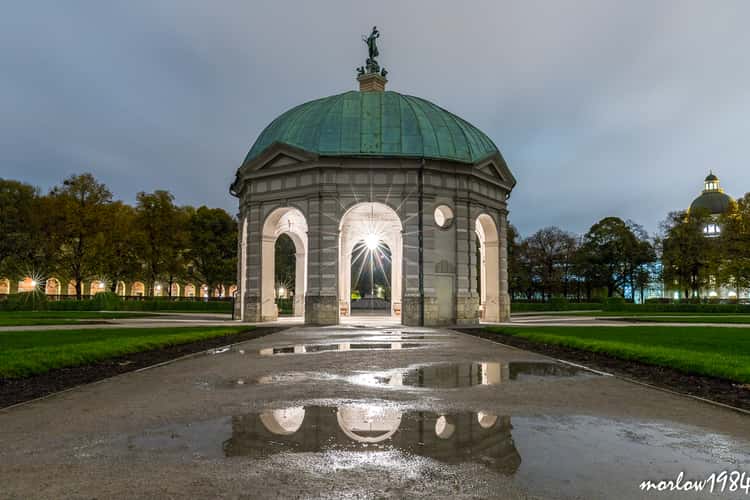 Temple of goddess Diana at Munich Hofgarten