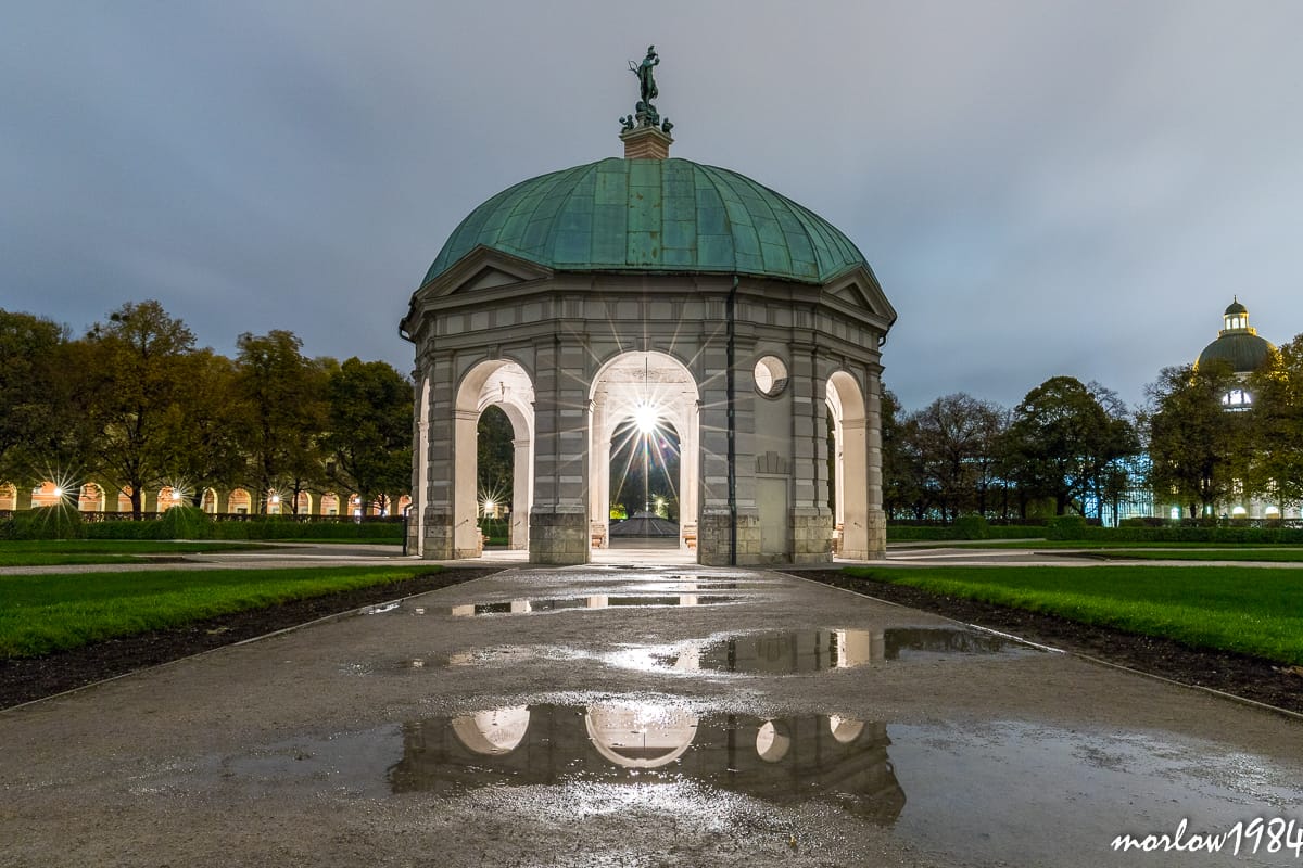 Temple of goddess Diana at Munich Hofgarten, Germany