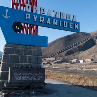 The abandoned arctic mining town, Svalbard & Jan Mayen Islands