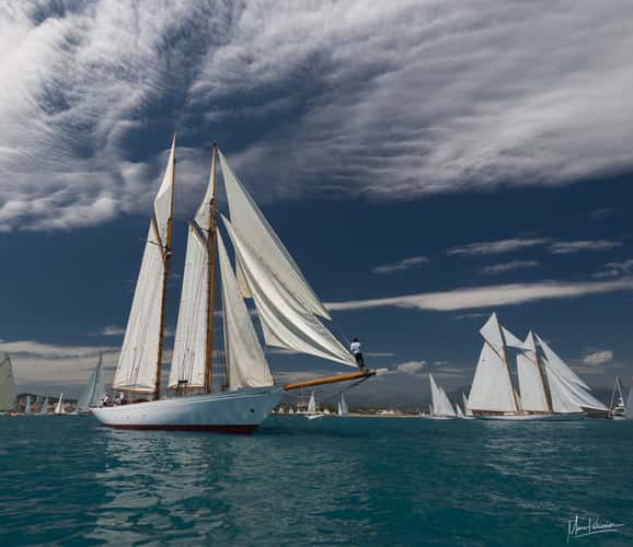 The Antibes bay