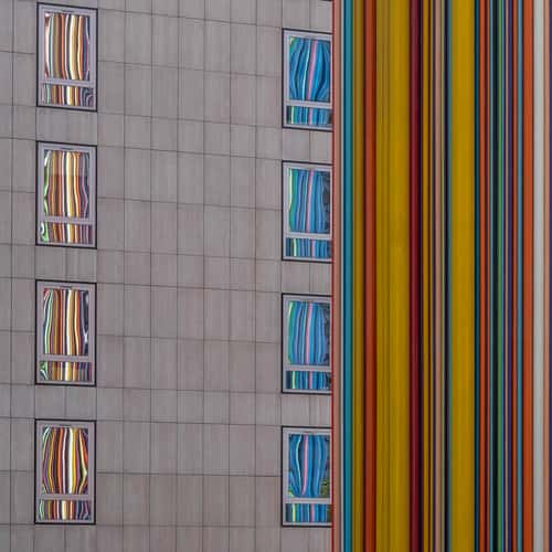The colored tower