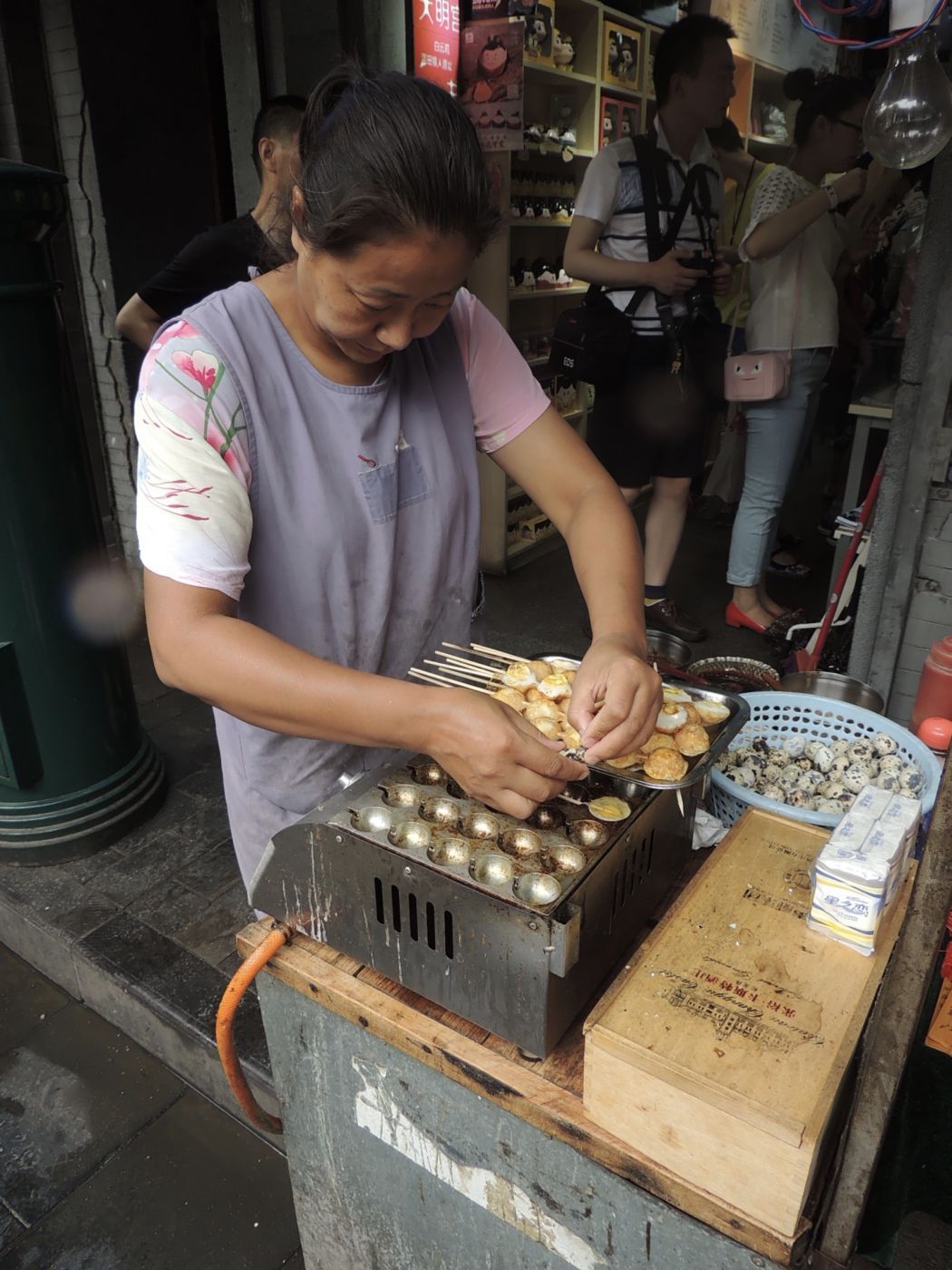 The food stalls of Xi´an, China