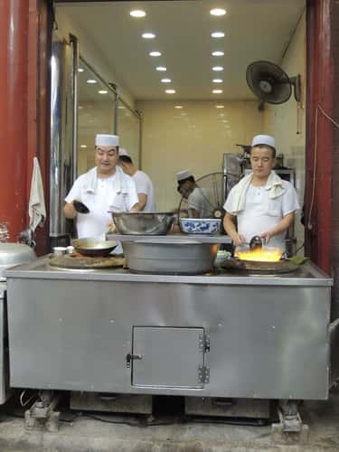 The food stalls of Xi´an
