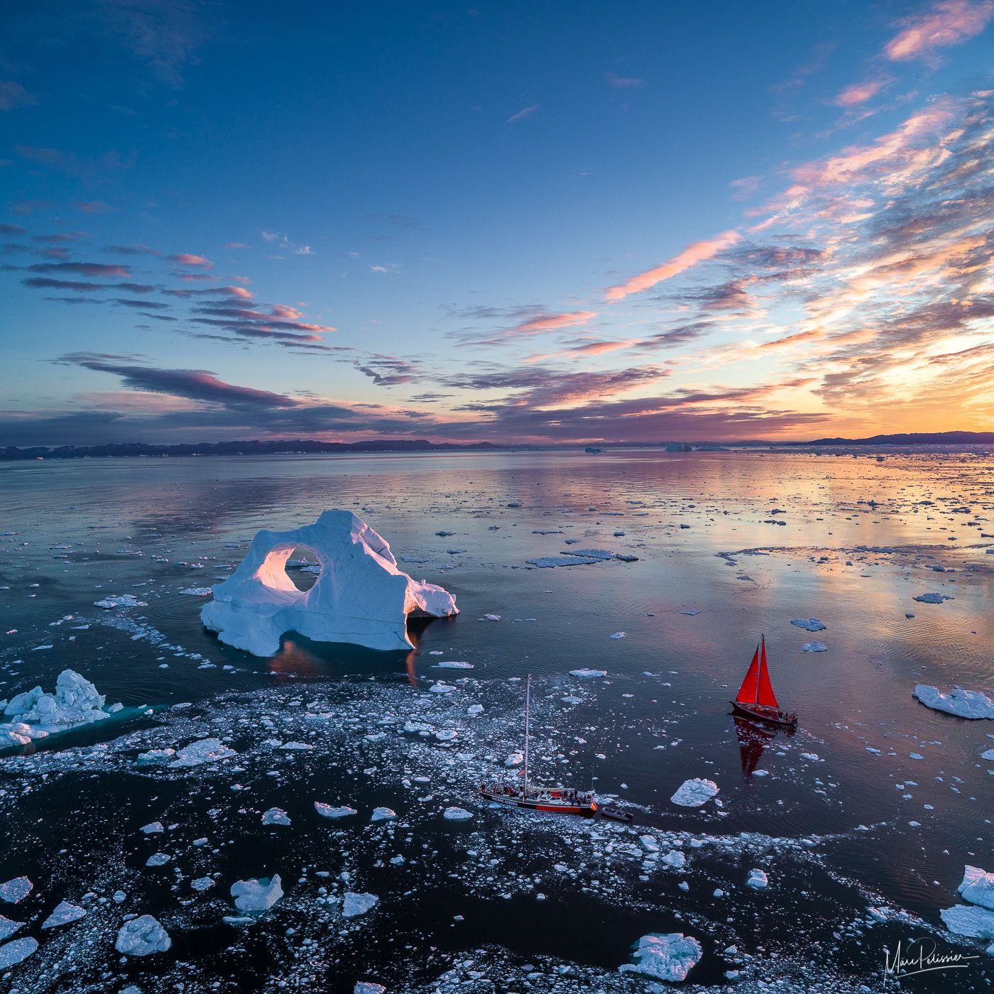 The ice skull, Greenland