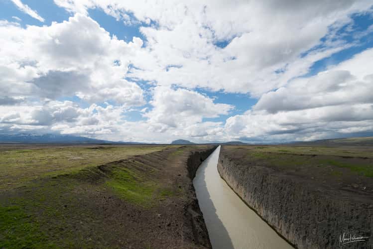 The lava canal