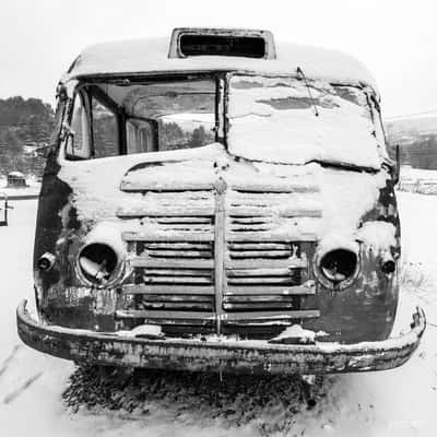 The lost bus, France