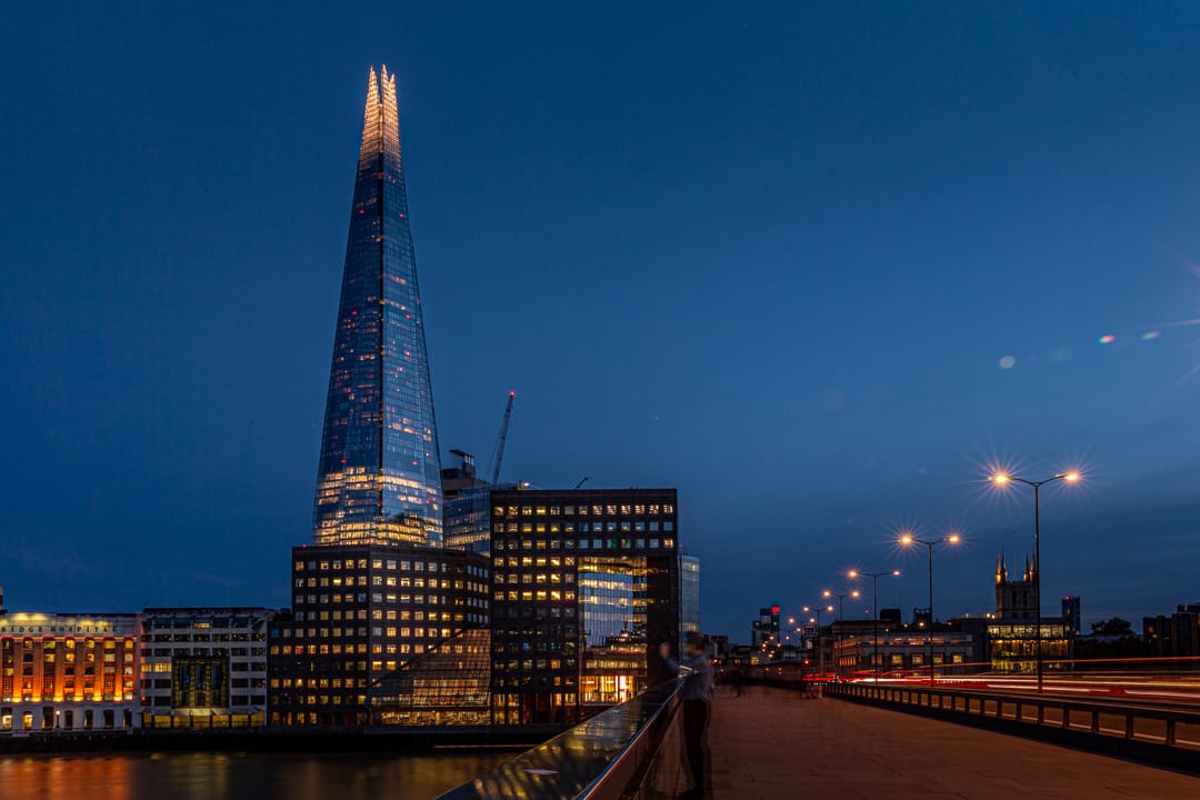 The Shard from London Bridge, United Kingdom