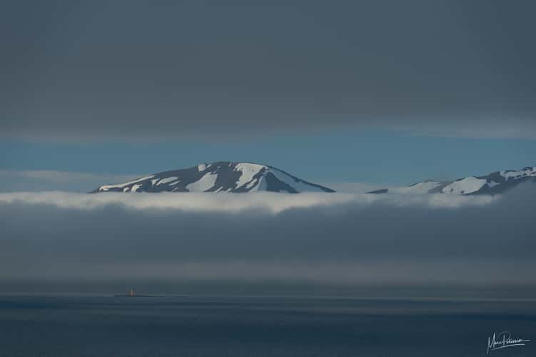 The small icelandic lighthouse