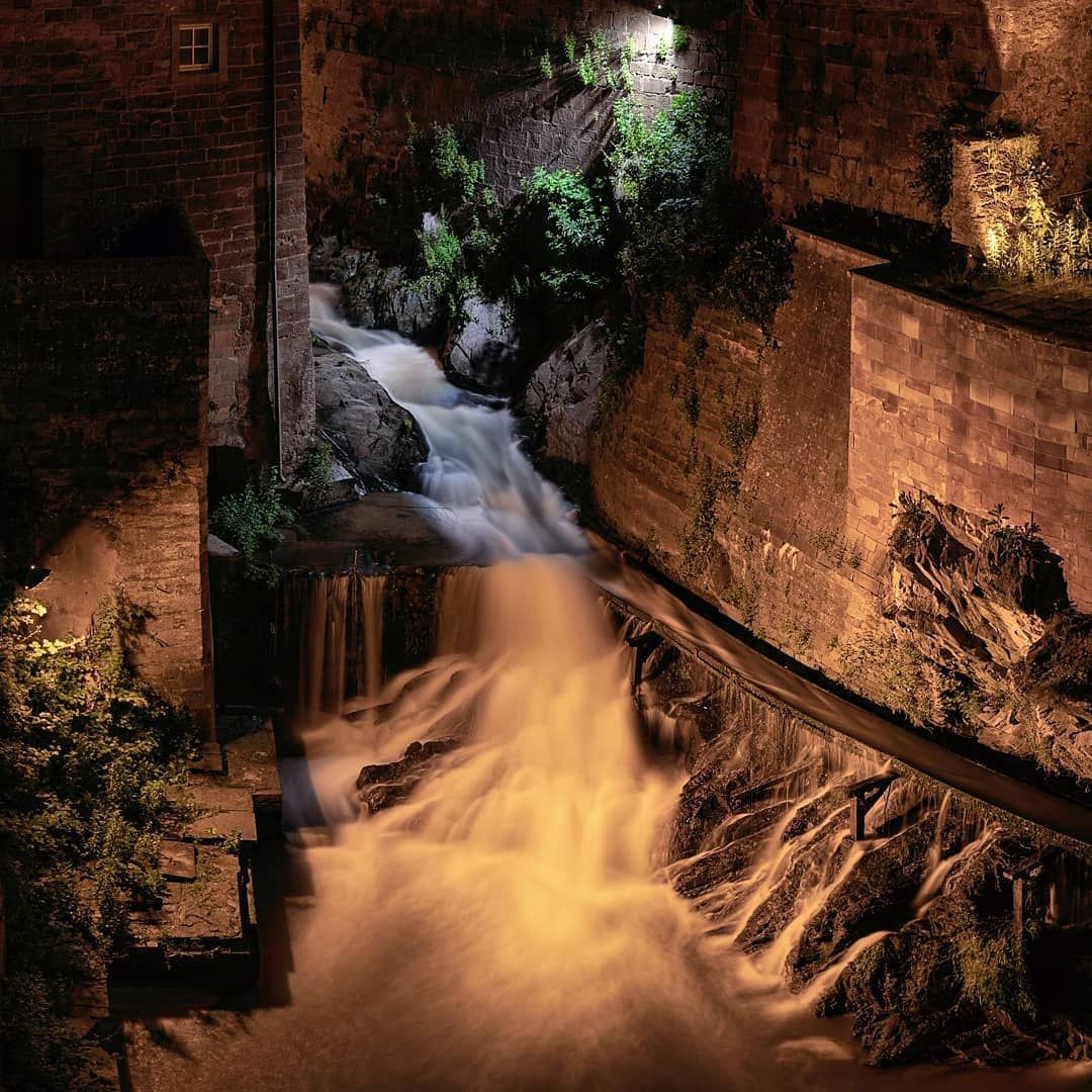 The Waterfall of Saarburg, Germany