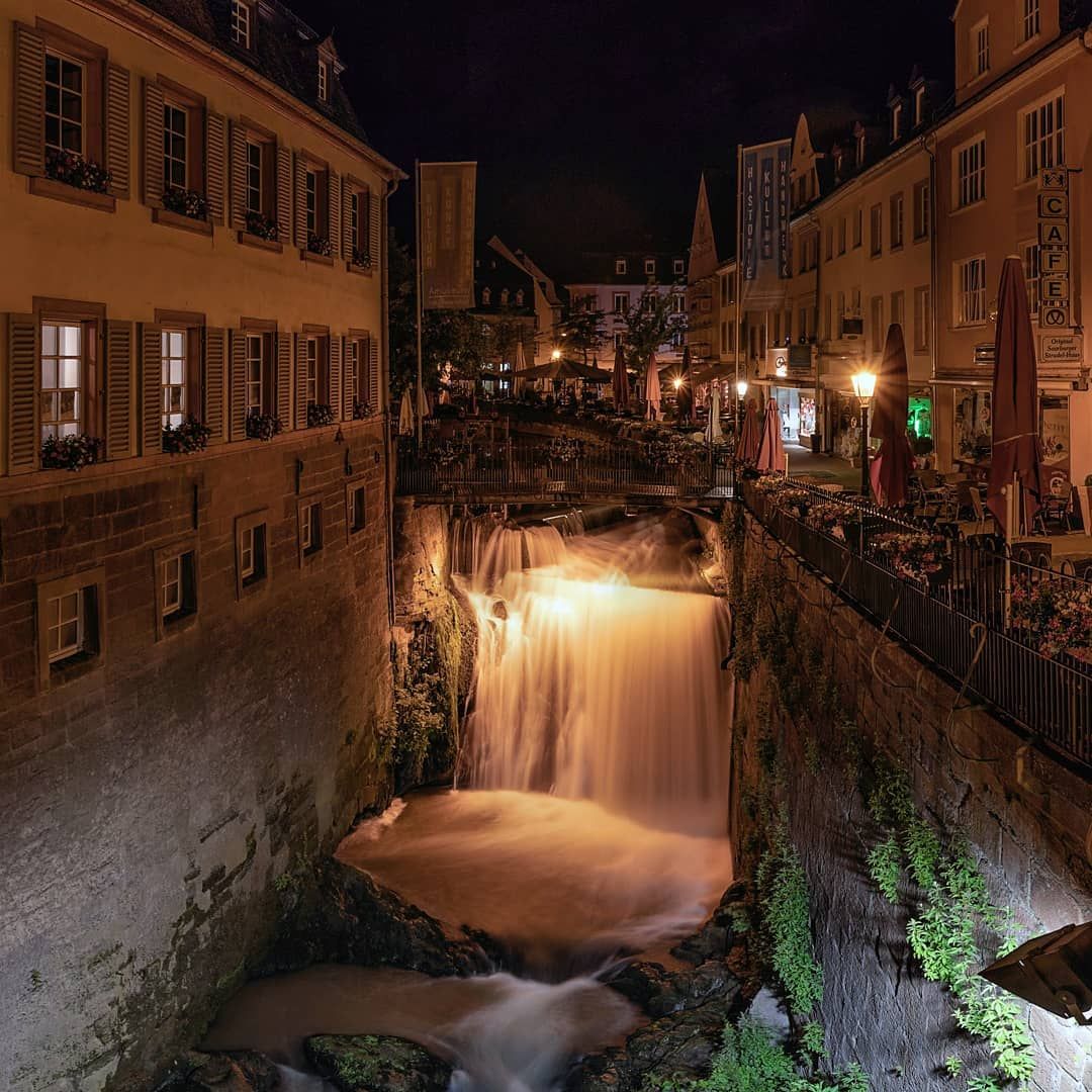 The Waterfall of Saarburg, Germany