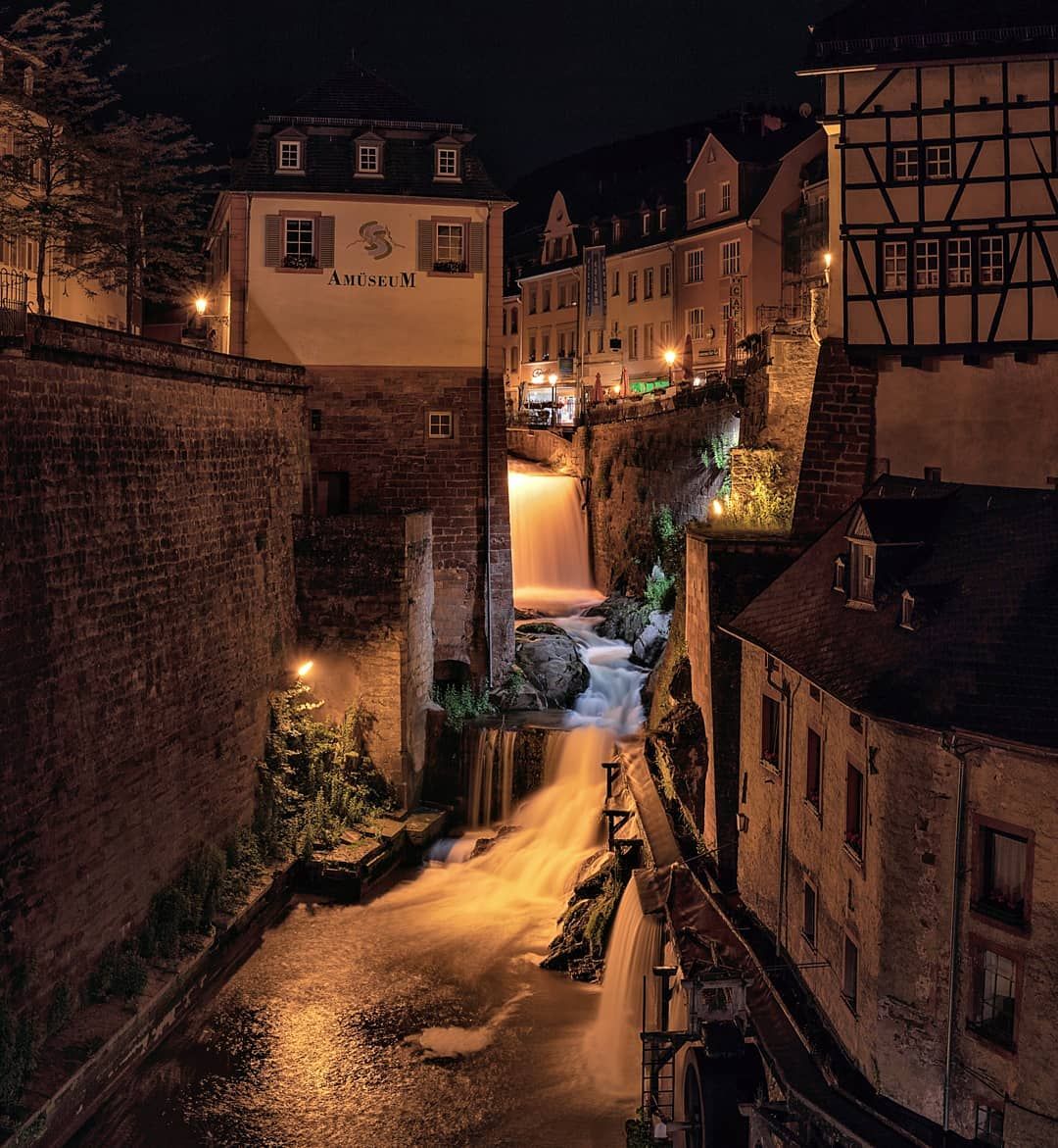 The Waterfall of Saarburg, Germany