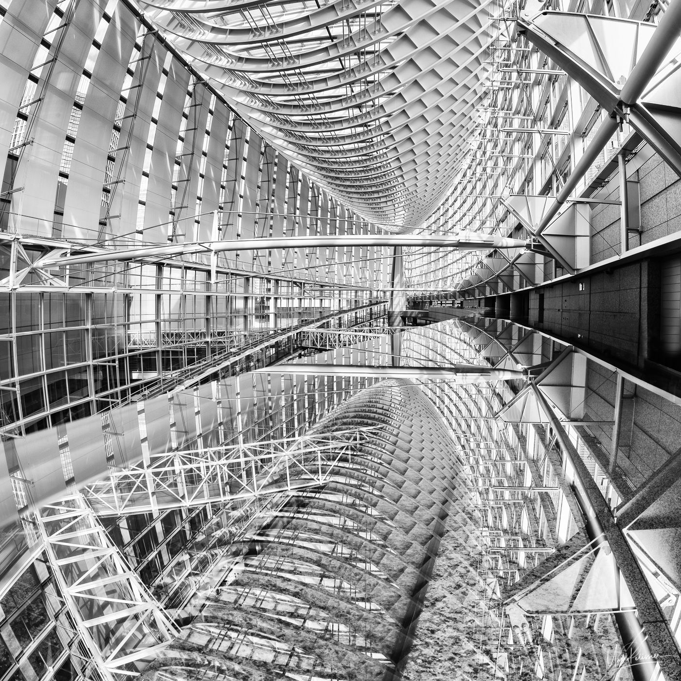 Inside Tokyo International Forum, Japan