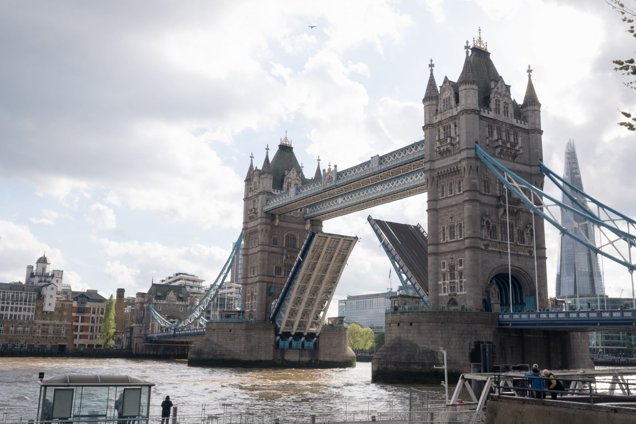 View to Tower Bridge and The Shard, London, United Kingdom