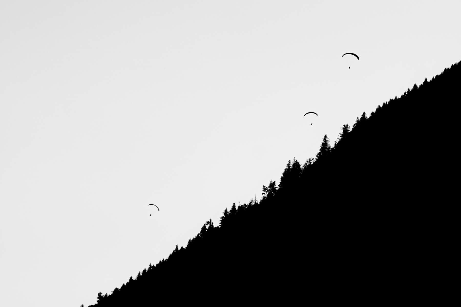 View on the Puy de Dôme, France