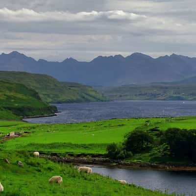 View over the Black Cuillins, United Kingdom