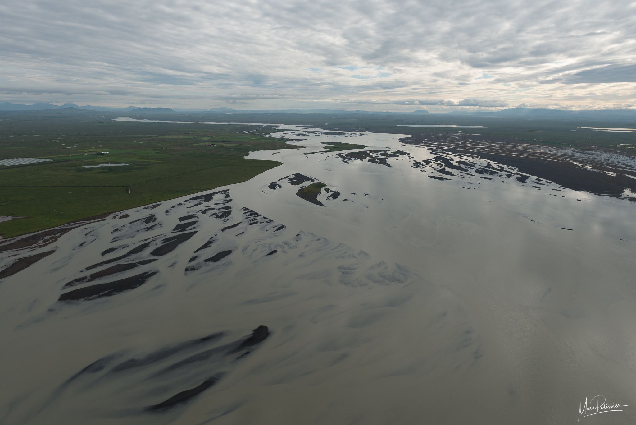 Villingahot river end, Iceland