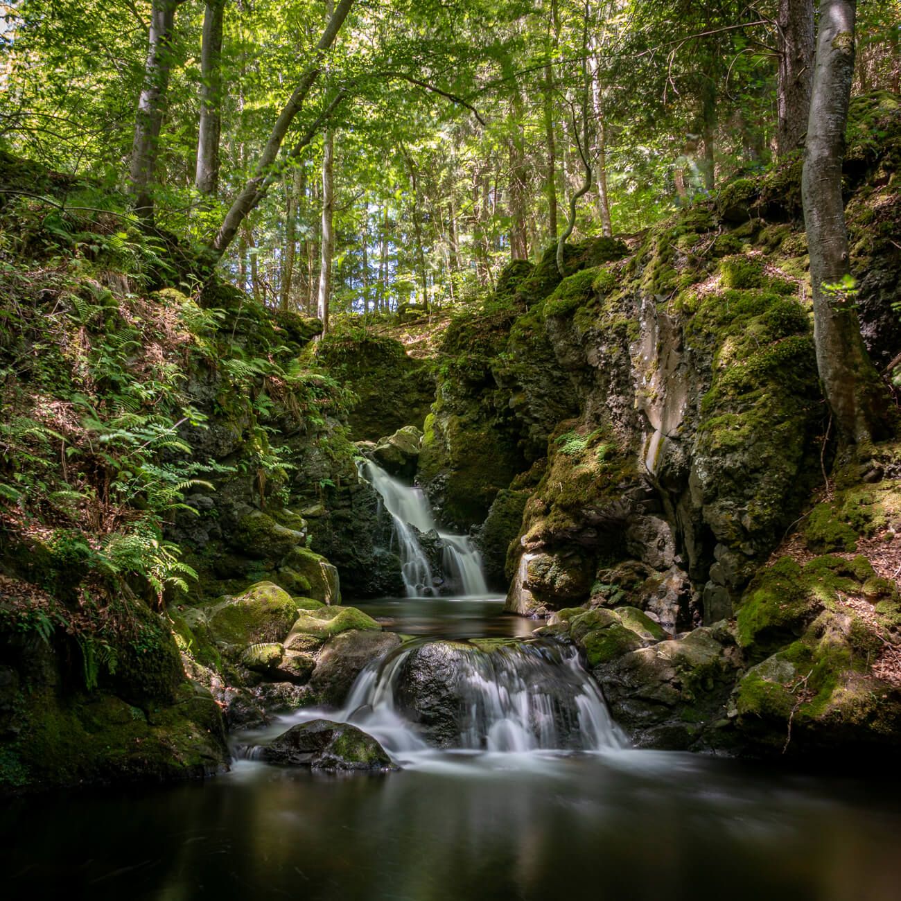 Waterfalls of Chiloza, France