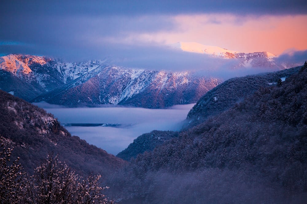 Winter im Tessin, Switzerland