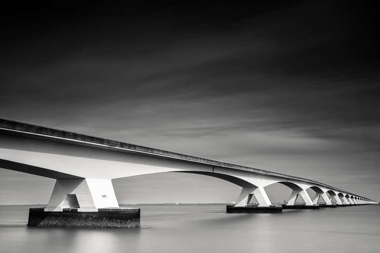 Zeeland Bridge Oosterschelde