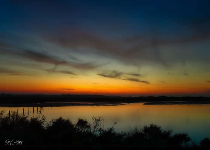 Zwin sunset