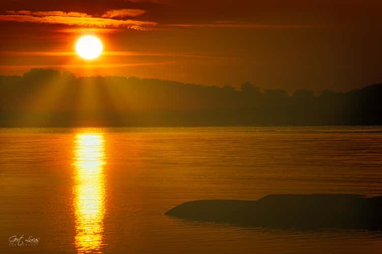 Zwin sunset