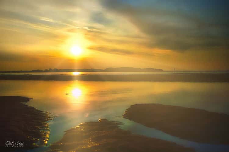 Zwin sunset