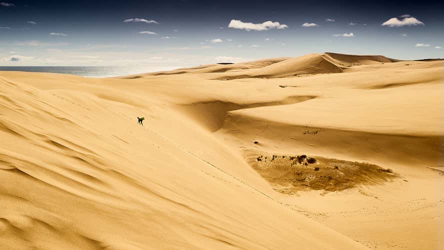 90 mile beach, Te Paki sand dunes
