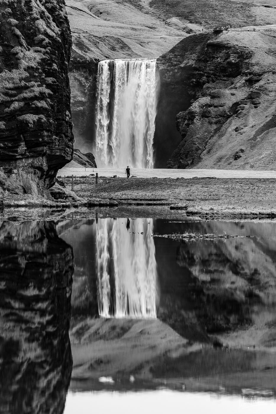 Alternative Skogafoss view, Iceland