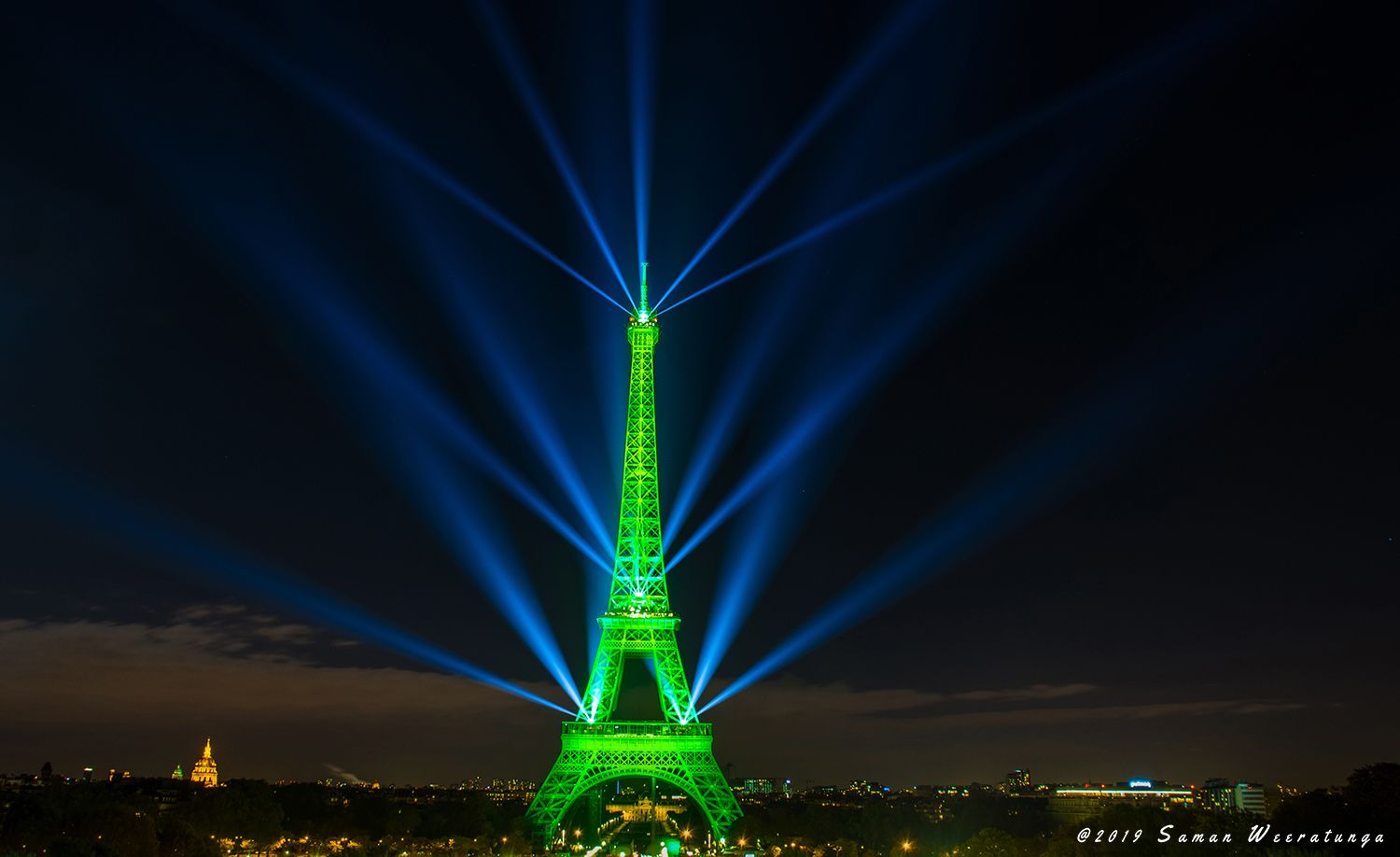Eiffel Tower from Trocadero, Paris, France