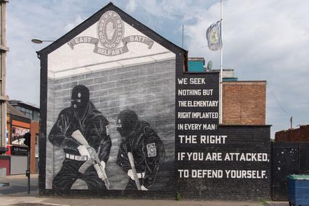 Belfast Mural, Wallpainting