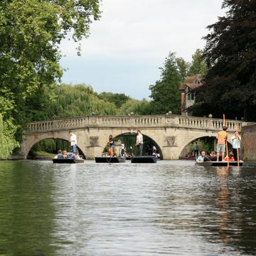 Bootsfahrt auf dem River Cam, Cambridge, United Kingdom