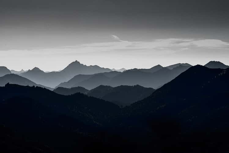 View from Brauneck Gipfelhaus (Lenggries)