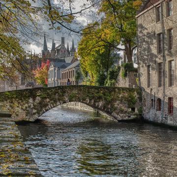 Canal Bridge, Bruges, Belgium