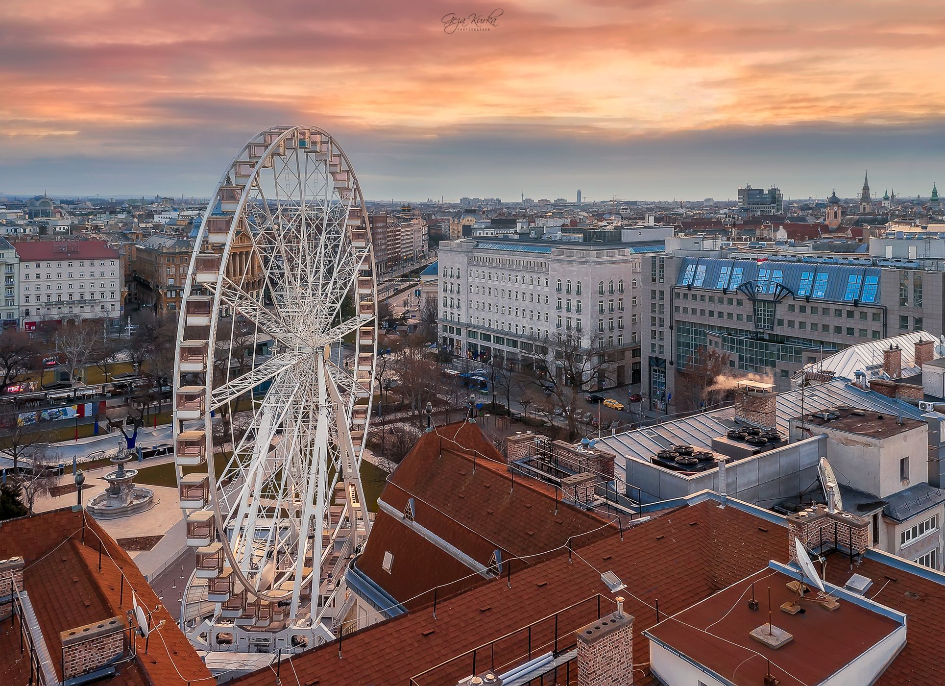 Budapest Eye Ferris wheel, Hungary