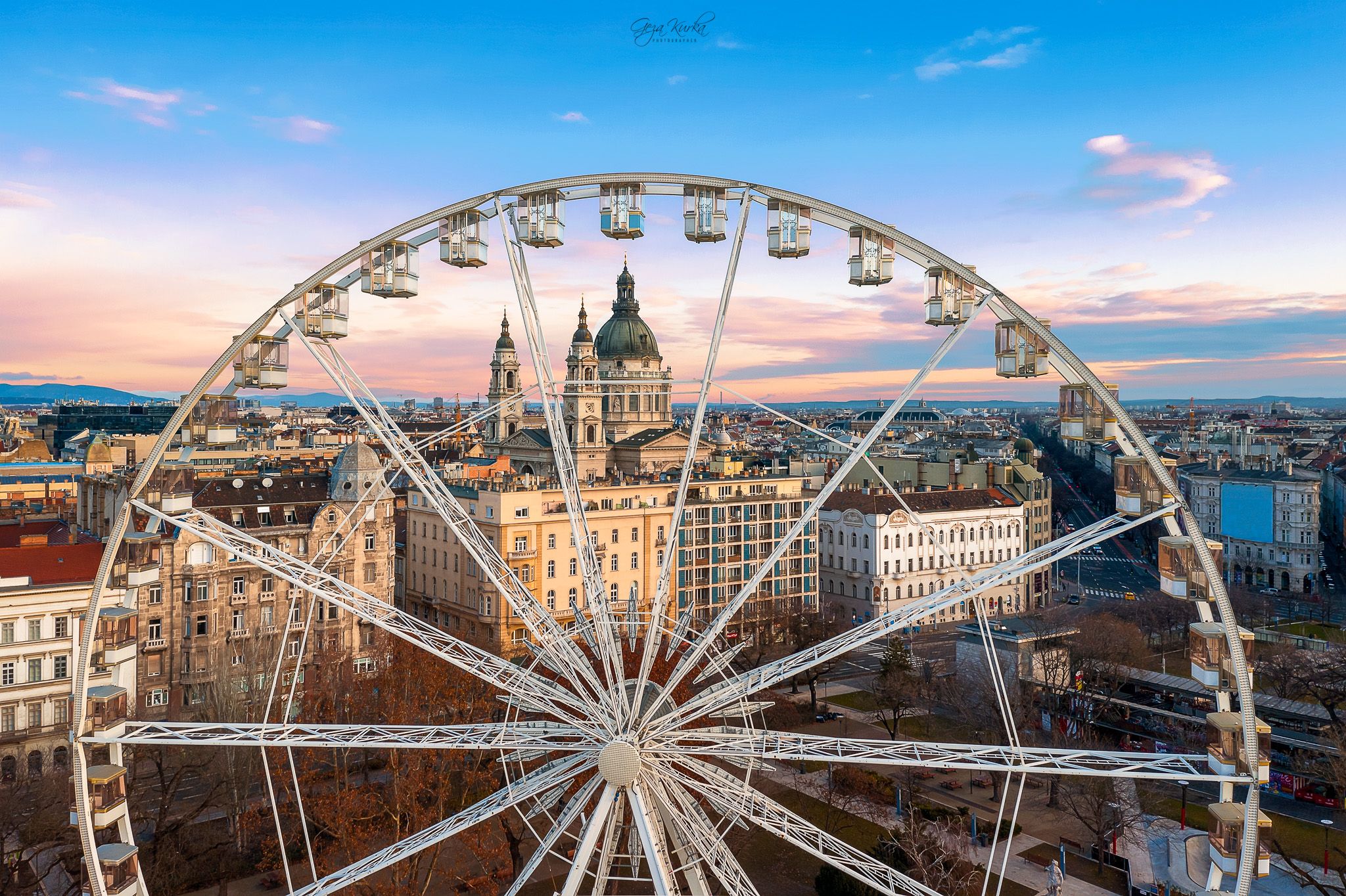 Budapest Eye Ferris wheel, Hungary