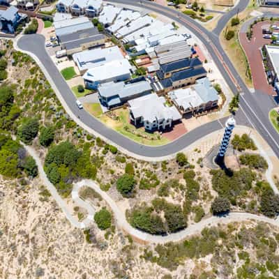 Bunbury Lighthouse from above, Western Australia, Australia